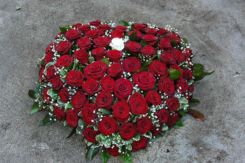 Des fleurs funéraires